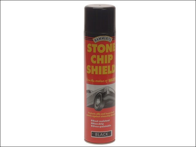 Hammerite Stonechip Shield Black Aerosol 600ml