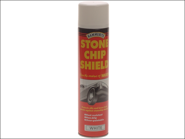 Hammerite Stonechip Shield White Aerosol 600ml