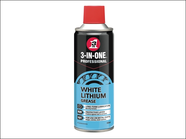 3-IN-ONE 3-IN-ONE White Lithium Spray Grease 400ml
