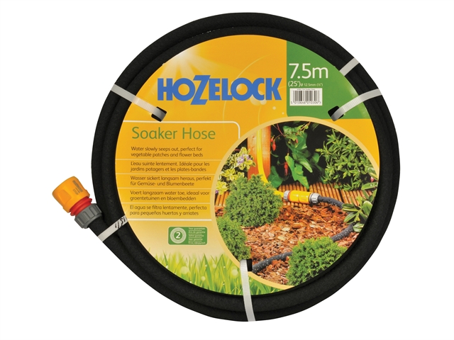 Hozelock Standard Soaker Hose 7.5 Metre 12.5 mm 12.5mm (1/2in) Diameter