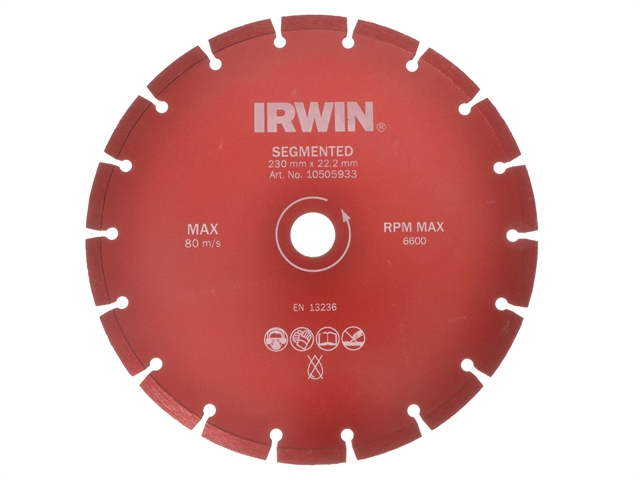IRWIN Segmented Diamond Disc 115mm x 22.2mm