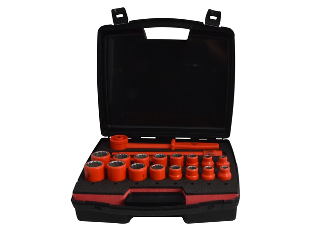 ITL Insulated Insulated Socket Set of 19 1/2in Drive