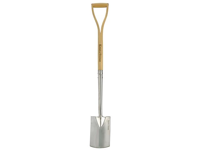 Kent & Stowe Stainless Steel Border Spade, FSC®