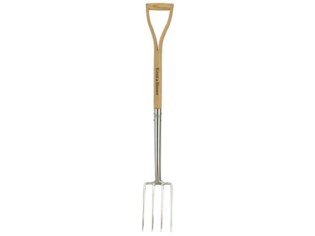 Kent & Stowe Stainless Steel Border Fork, FSC®