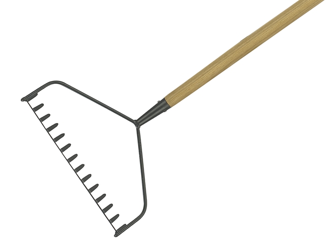 Kent and Stowe Long Handled Soil Rake Carbon Steel