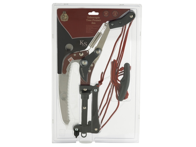 Kent and Stowe Telescopic Tree Pruner 3m