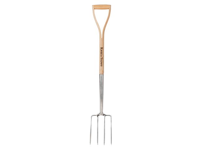 Kent & Stowe Stainless Steel Garden Life Digging Fork, FSC®