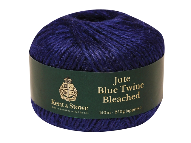Kent & Stowe Jute Twine Bleached Blue 150m (250g)