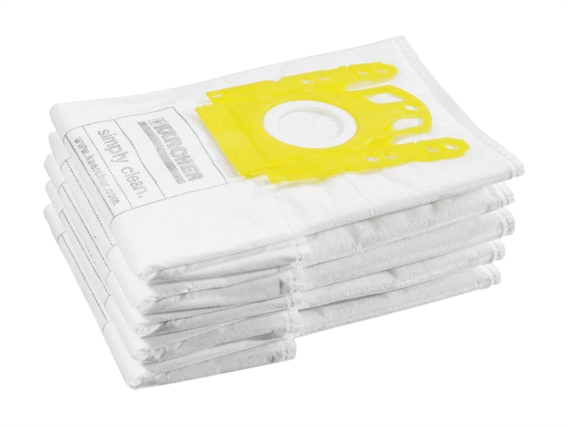 Karcher Pack 5 VC Fleece Vacuum Bags