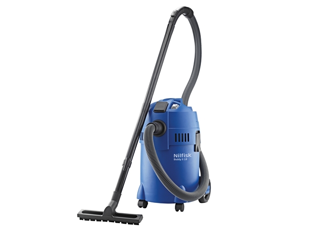 Kew Nilfisk Alto Buddy II Wet & Dry Vacuum With Power Take Off Socket 18 Litre 1200 Watt 240 Volt