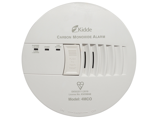 Kidde Carbon Monoxide Alarm Professional Mains 230 Volt