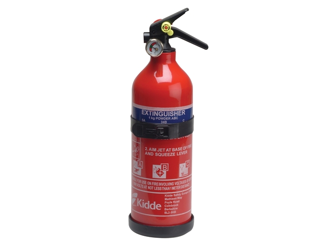Kidde Fire Extinguisher Multi Purpose 1.0kg ABC