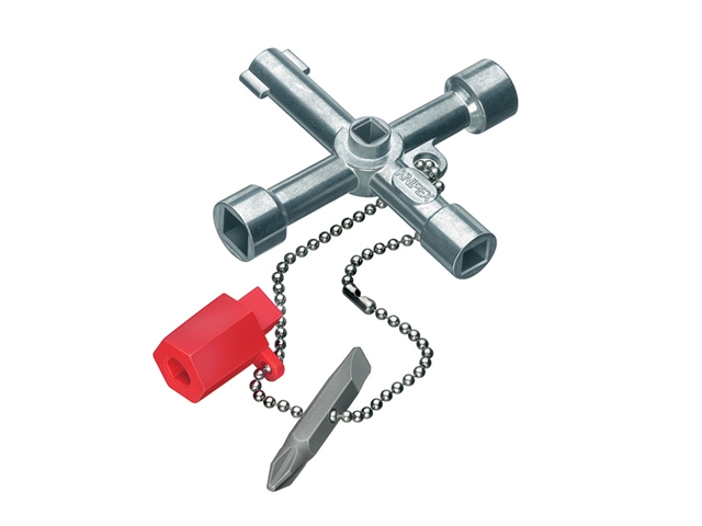 Knipex Standard Control Cabinet Key - 7 way Cabinet