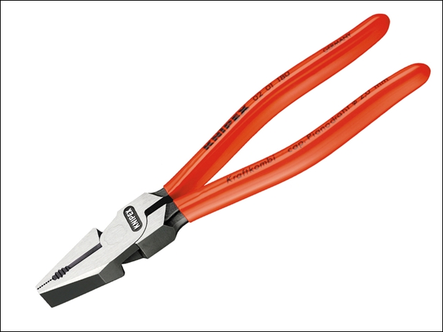 Knipex High Leverage Combination Pliers PVC Grip 180mm