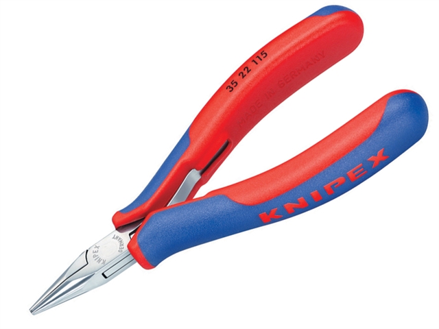 Knipex Electronics Half Round Jaw Pliers Multi Component Grip 115mm