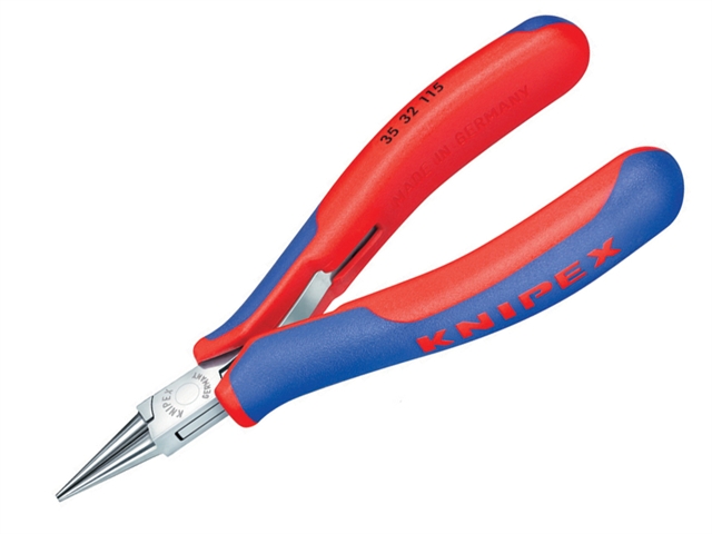 Knipex Electronics Round Jaw Pliers Multi Component Grip 115mm