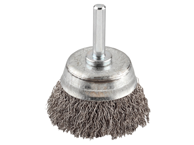 KWB HSS Crimped Cup Brush 75mm Coarse