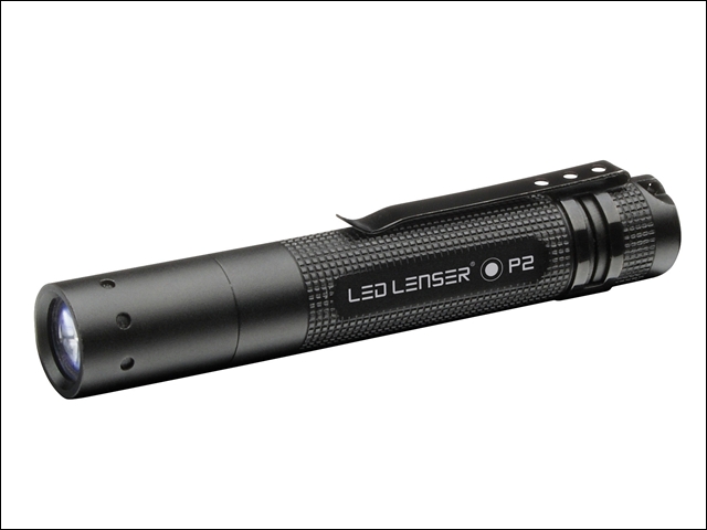 LED Lenser P2BM Black Key Ring Torch Gift Box