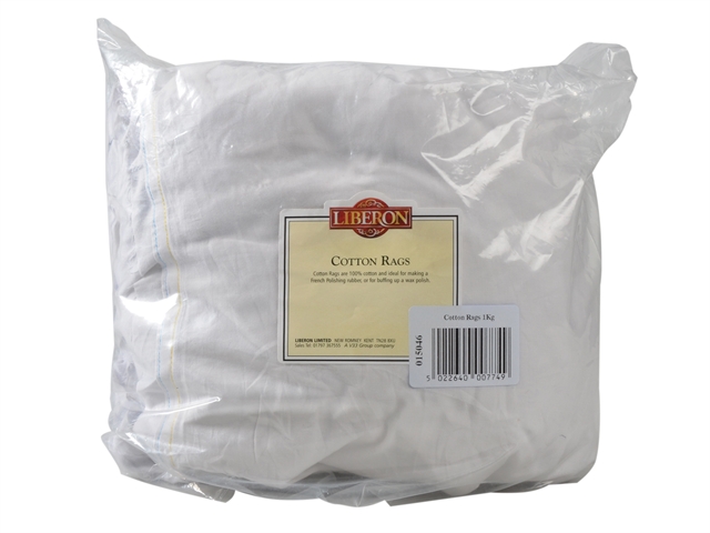 Liberon Cotton Rags 1kg