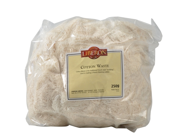 Liberon Cotton Waste 250g