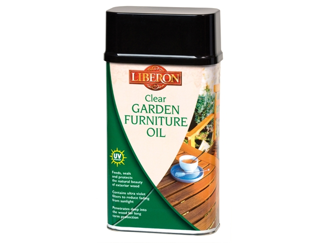 Liberon Garden Furniture Oil Clear 1 Litre