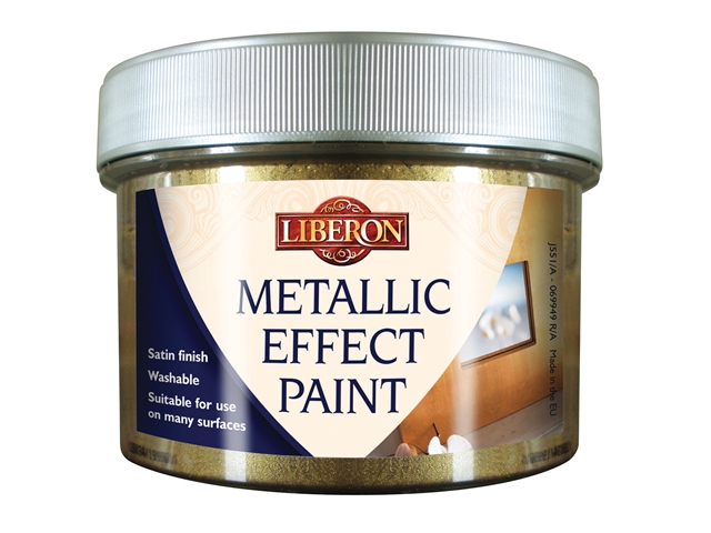 Liberon Metallic Effect Paint Silver 250ml