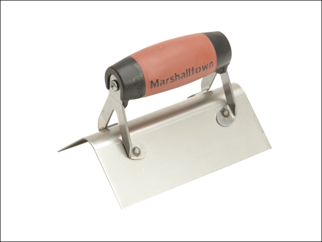 Marshalltown 68SSD Stainless Steel External Corner Trowel Rounded DuraSoft® Handle