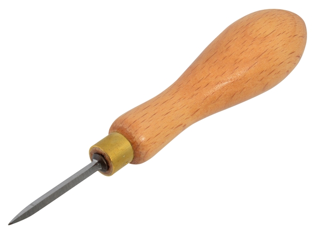 IRWIN Marples 1838M Beech Handled Bradawl - Square Blade