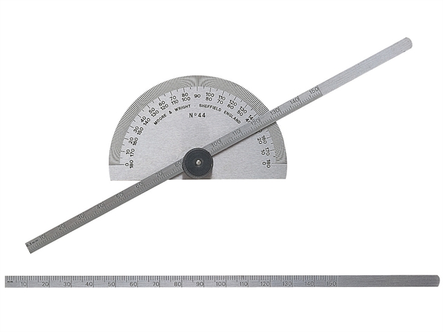 Moore & Wright Protractor Type Depth Gauge Metric