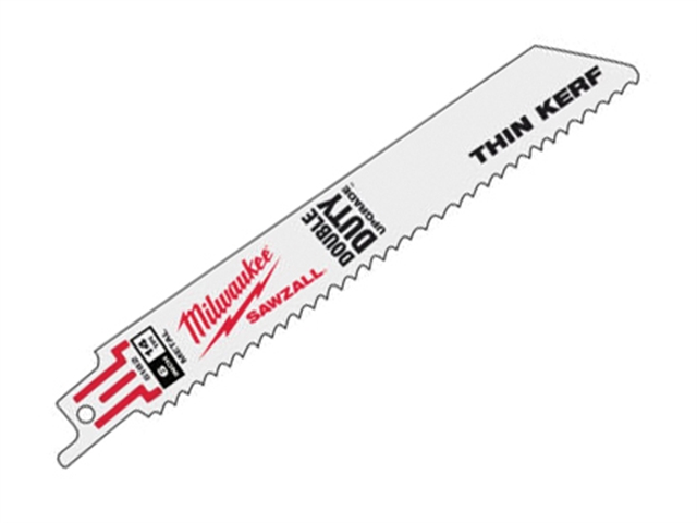 Milwaukee SAWZALL® Metal Sabre Blade 150mm 14 tpi (5)