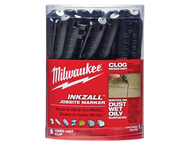 Milwaukee Inkzall™ Jobsite Fine Point Markers 36 Piece