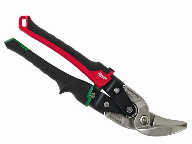 Milwaukee Offset Metal Snips - Right Cut