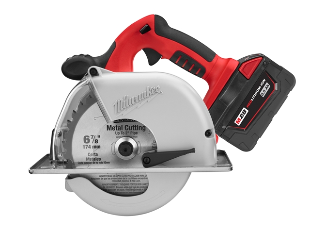 Milwaukee M28 HD28 MS-32C 174mm Heavy-Duty Metal Saw 28 Volt 2 x 3.0Ah Li-Ion 28V