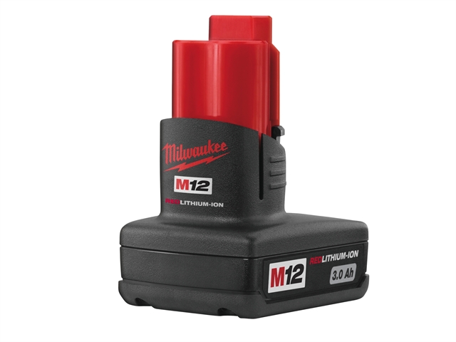 Milwaukee M12 M12BX REDLITHIUM-ION™ Battery 12 Volt 3.0Ah Li-Ion 12V