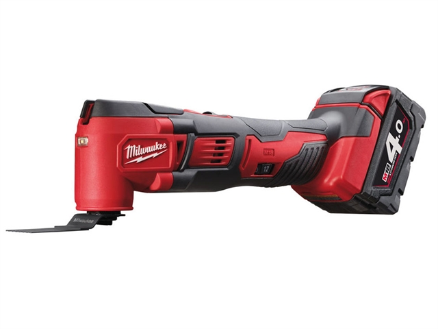 Milwaukee M18 BMT-421C Multi-Tool 18 Volt 1 x 4.0Ah, 1 x 2.0Ah Li-Ion Batteries 18V