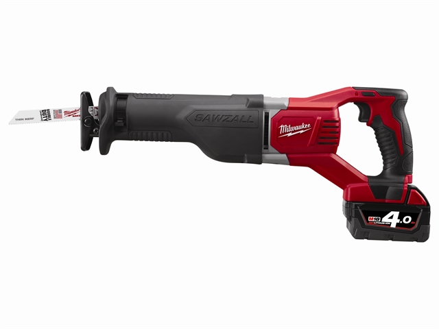 Milwaukee M18BSX-402C Reciprocating Saw 18 Volt 2 x 4.0Ah Li-Ion 18V