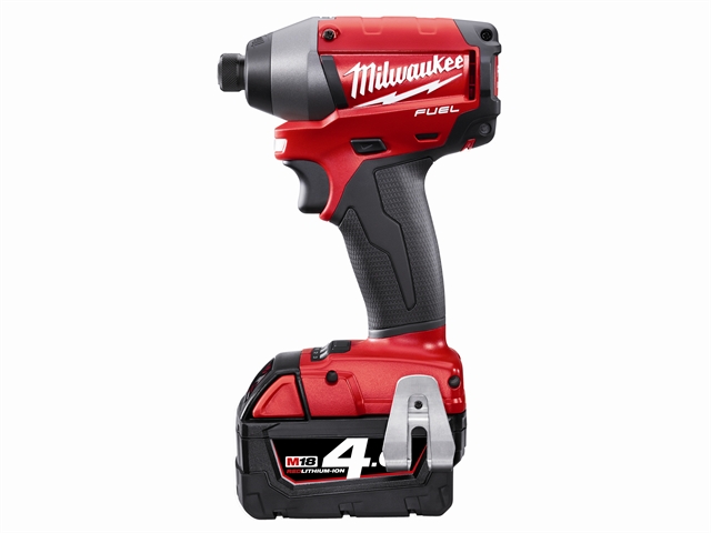 Milwaukee M18 CID-402X FUEL™ Compact 1/4in Impact Driver 18 Volt 2 x 4.0Ah Li-Ion 18V