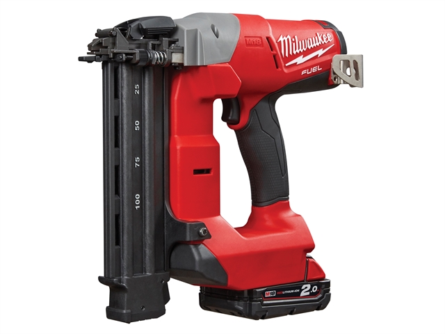 Milwaukee M18 CN18GS-202X Cordless Fuel™ 18G Straight Nailer 18 Volt 2 x 2.0Ah Li-Ion