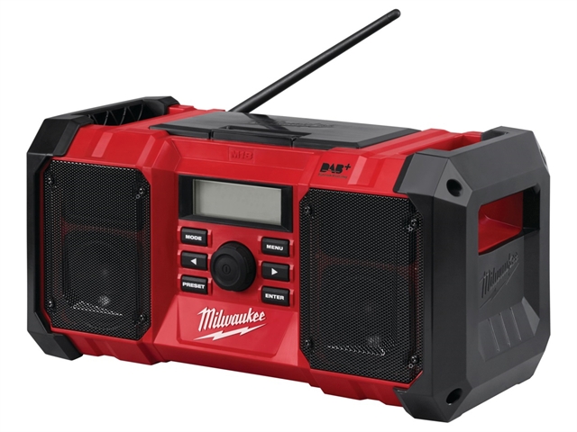 Milwaukee M18 JSRDAB-0 DAB Digital Jobsite Radio 18 Volt Bare Unit