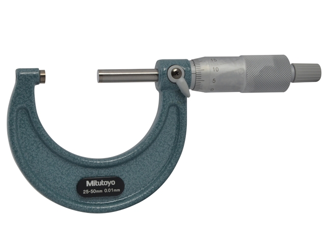 Mitutoyo 103 138 Extrenal Micrometer Ratchet 25-50mm 0.01mm