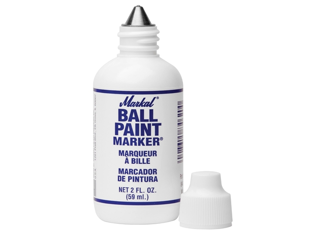 Markal Ball Paint Marker - White