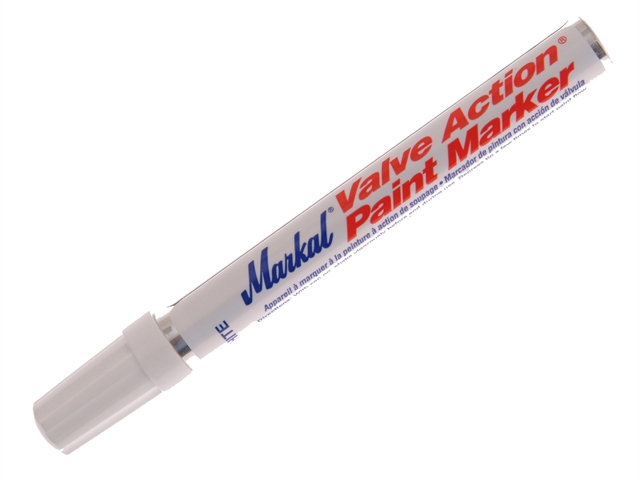 Markal Valve Action Paint Marker - White