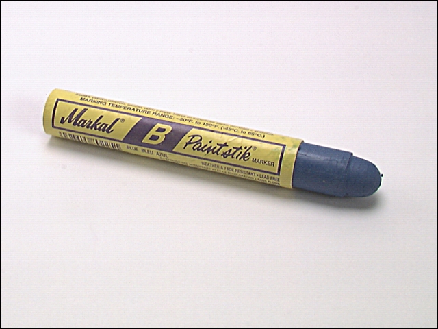 Markal Paintstick Cold Surface Marker Blue