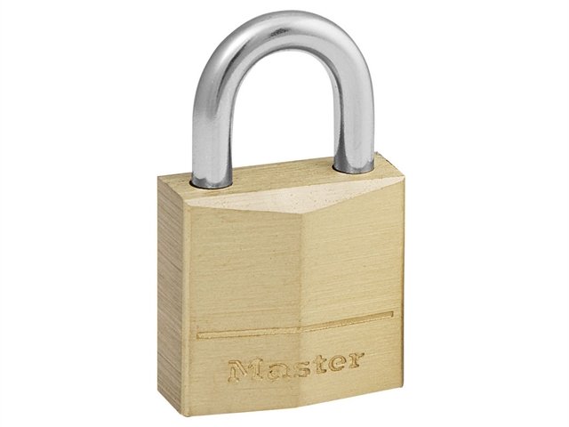 Master Lock Solid Brass 20mm Padlock 3 Pin