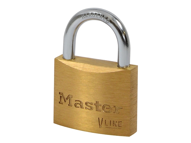 Master Lock V Line Brass 35mm Padlock - Keyed Alike 142