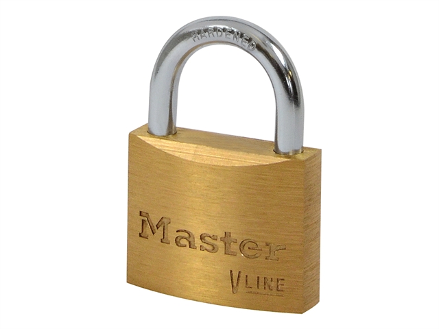 Master Lock V Line Brass 35mm Padlock - Keyed Alike 314