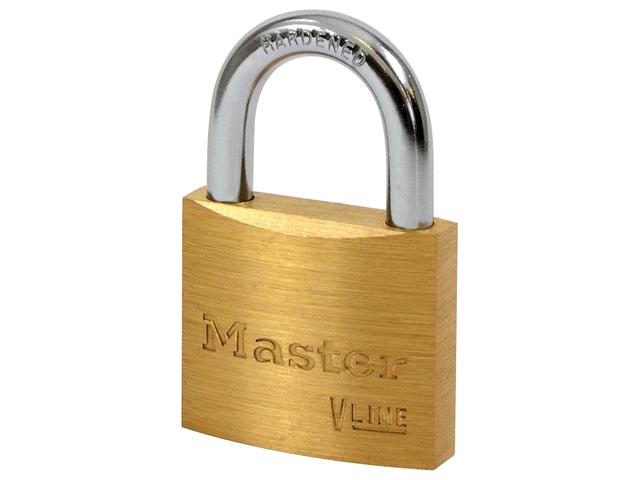 Master Lock V Line Brass 40mm Padlock