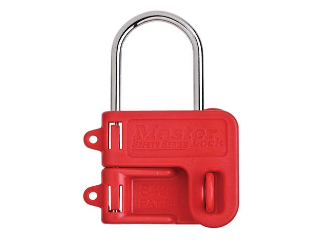 Master Lock Two Padlock Lockout Hasp - 4mm Shackle