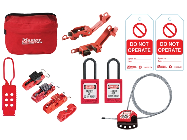 Master Lock General Maintaince Lockout / Tagout Kit