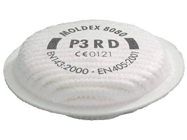 Moldex P3 Filters For 8000 & 5000 Series Box of 8